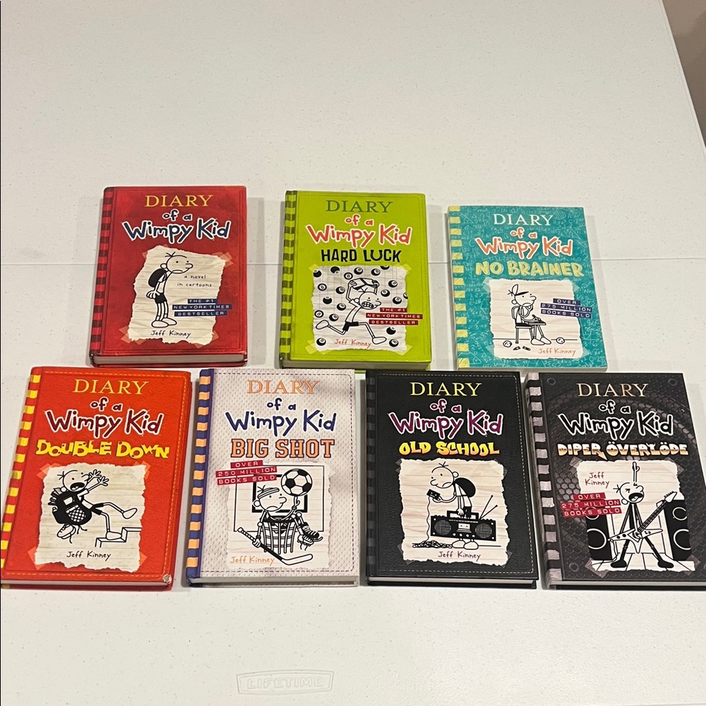 Diary of a Wimpy Kid, 7 Books for Sale Together as a Set